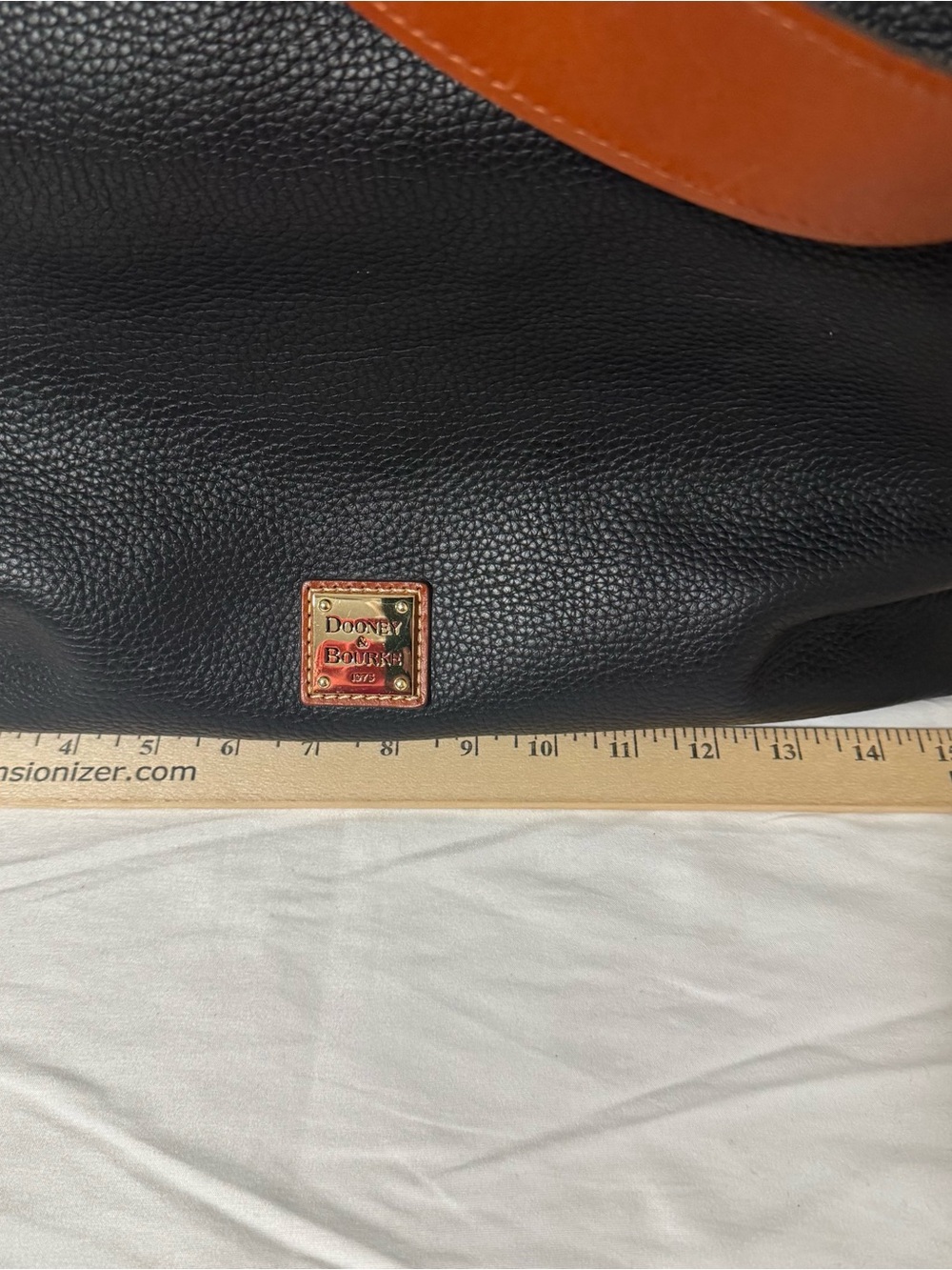 Dooney & Bourke Women’s Pebble Grain Sac Excellent Business Casual Wide Strap - Picture 7 of 14